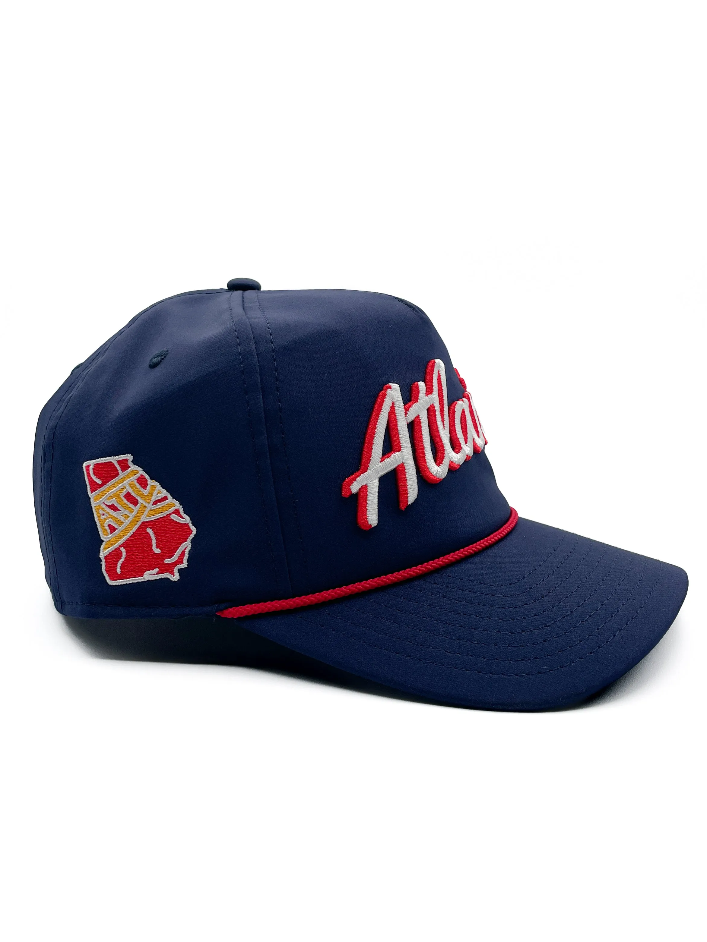 Atlanta Rope Hat - Navy