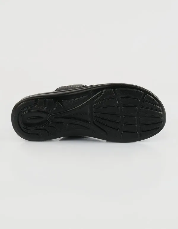 Black Men Slippers