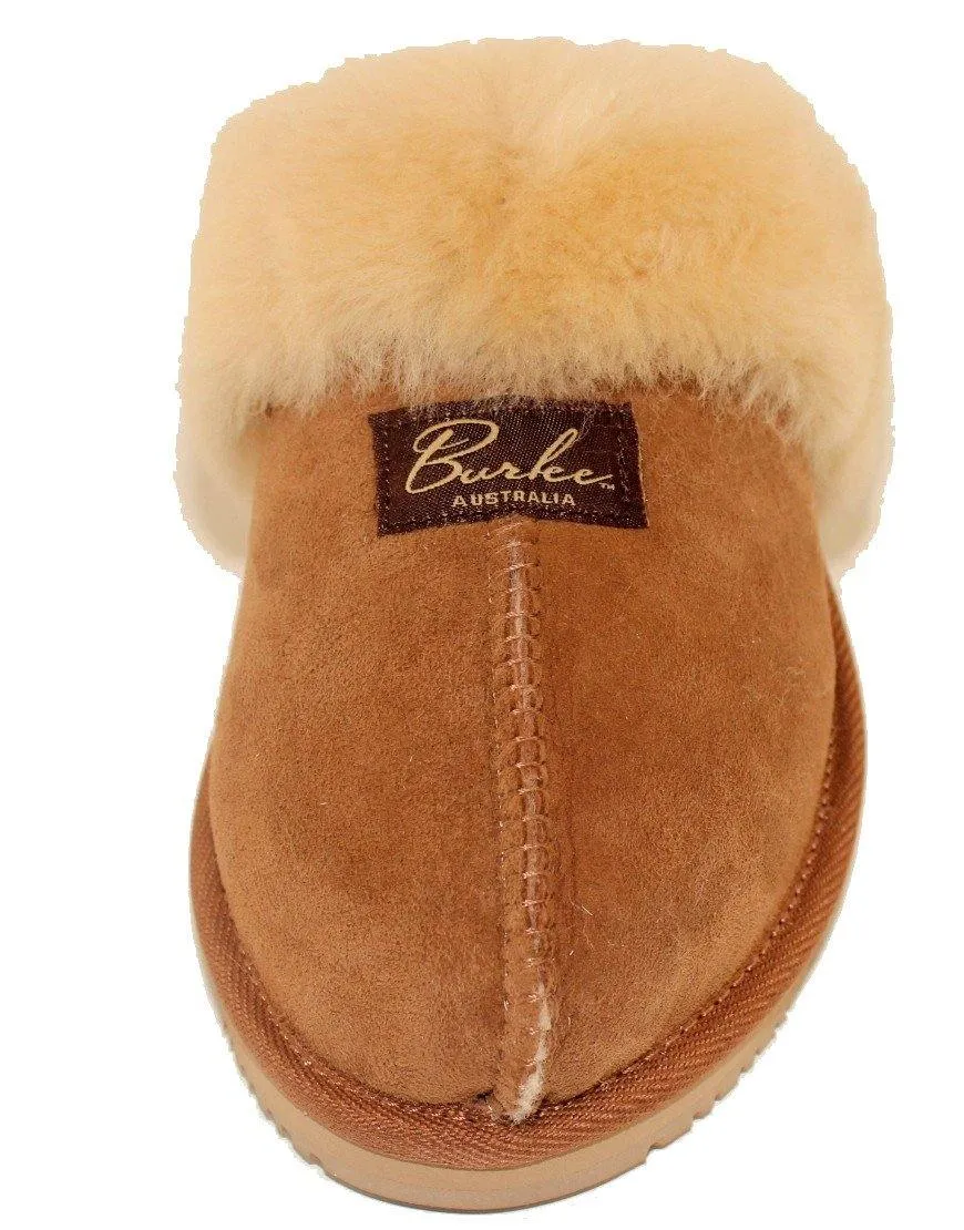 Burlee Luxury Genuine Sheepskin Unisex Warm Slipper MADE IN AUSTRALIA