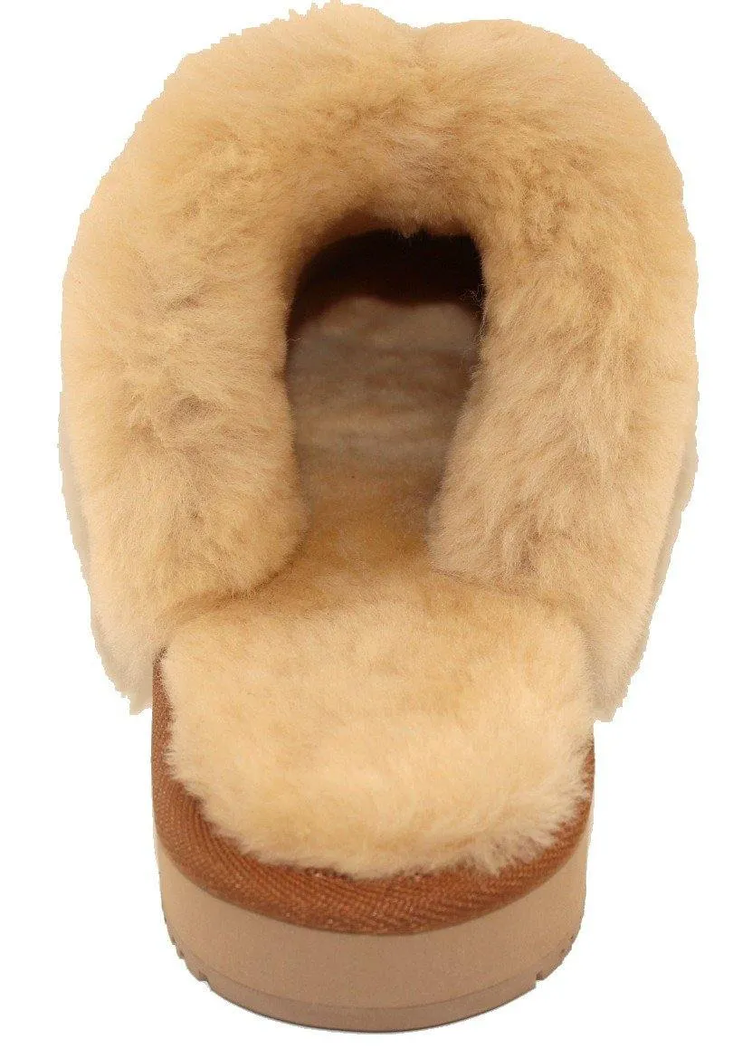 Burlee Luxury Genuine Sheepskin Unisex Warm Slipper MADE IN AUSTRALIA