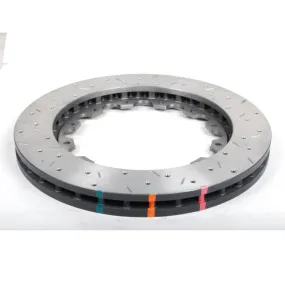 DBA 09  Nissan GTR R-35 Front Drilled & Slotted 5000 Series Brembo Only Replacement Disc (No hardwar