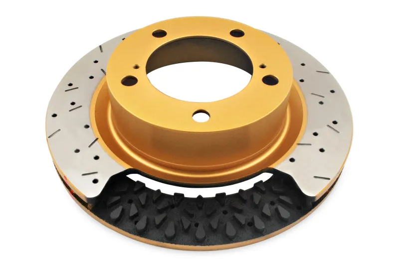 DBA 09  Nissan GTR R-35 Front Drilled & Slotted 5000 Series Brembo Only Replacement Disc (No hardwar