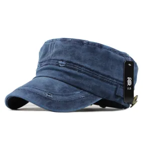 Distressed Vintage Military Cap