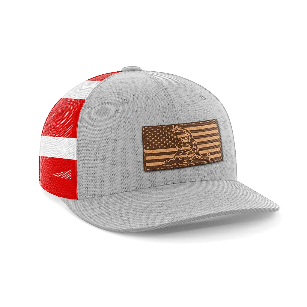 Don't Tread On Me/American Flag Patch Hat