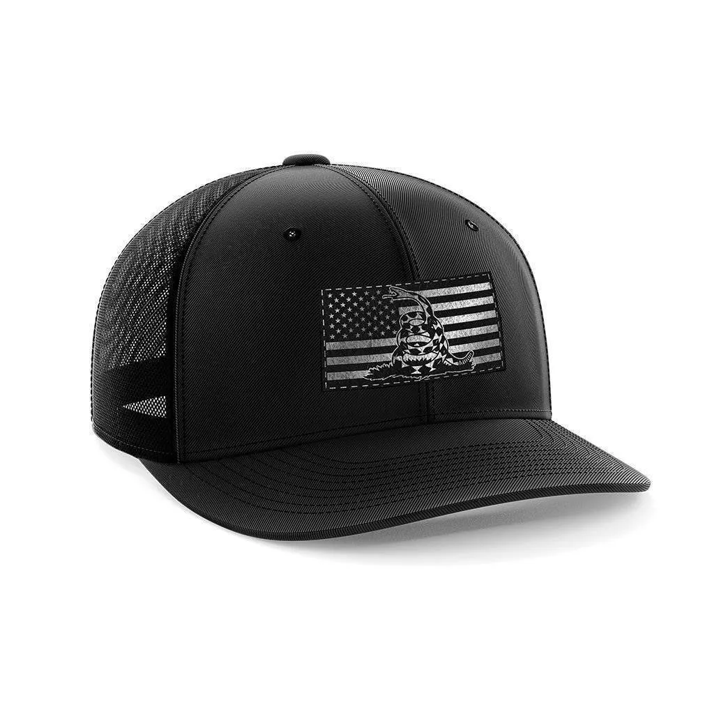 Don't Tread On Me/American Flag Patch Hat