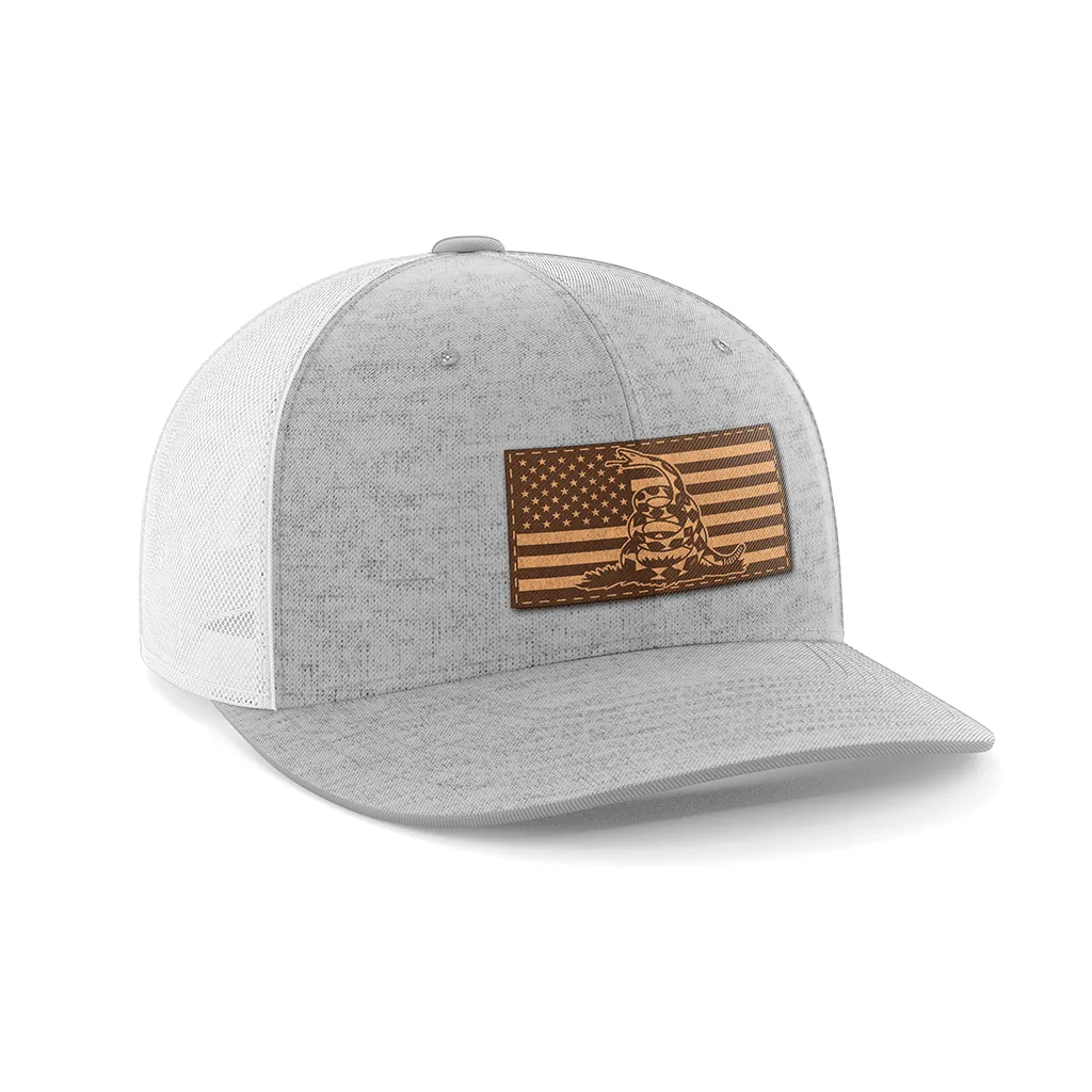 Don't Tread On Me/American Flag Patch Hat