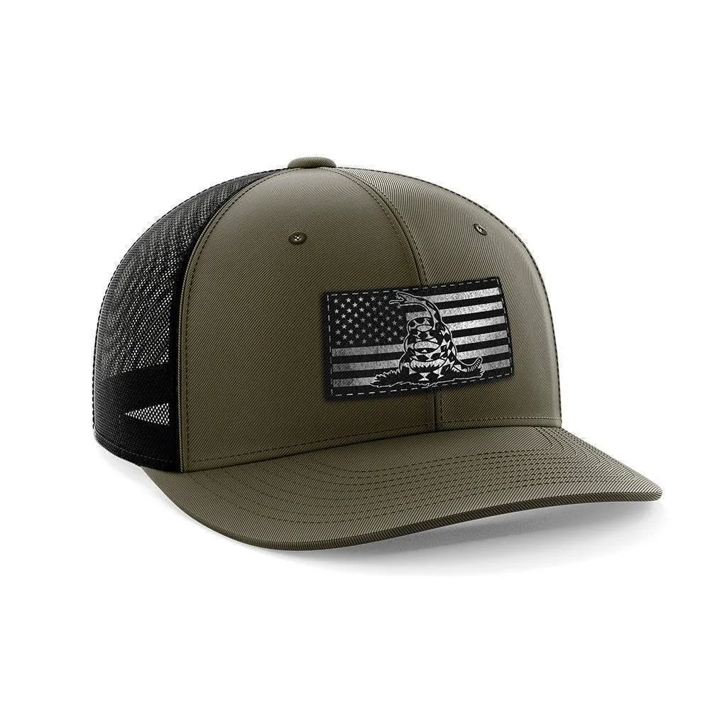 Don't Tread On Me/American Flag Patch Hat