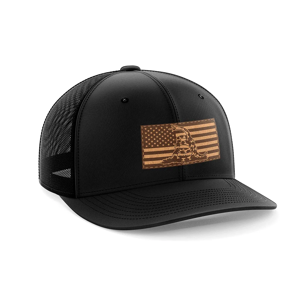 Don't Tread On Me/American Flag Patch Hat