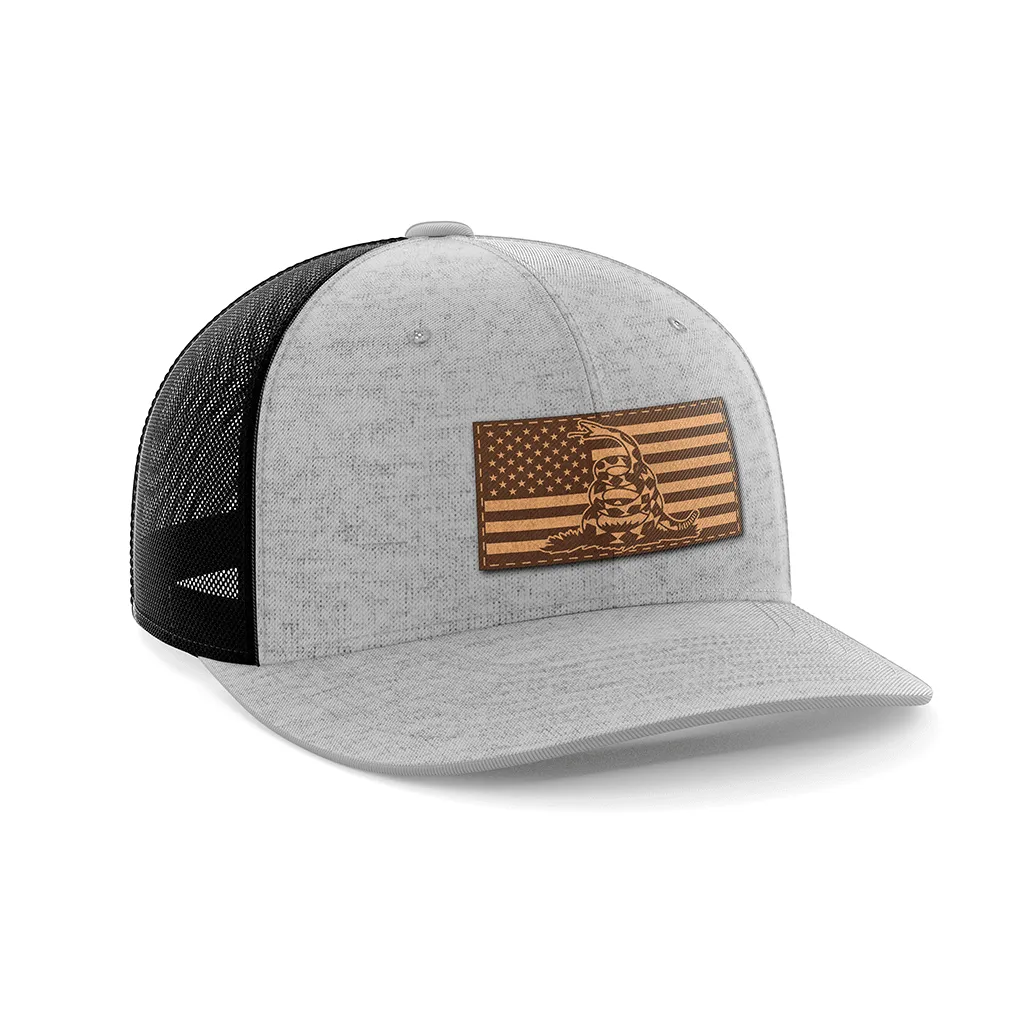 Don't Tread On Me/American Flag Patch Hat