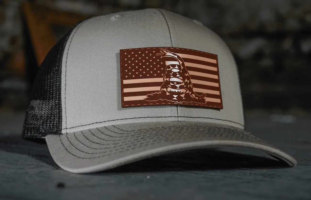 Don't Tread On Me/American Flag Patch Hat