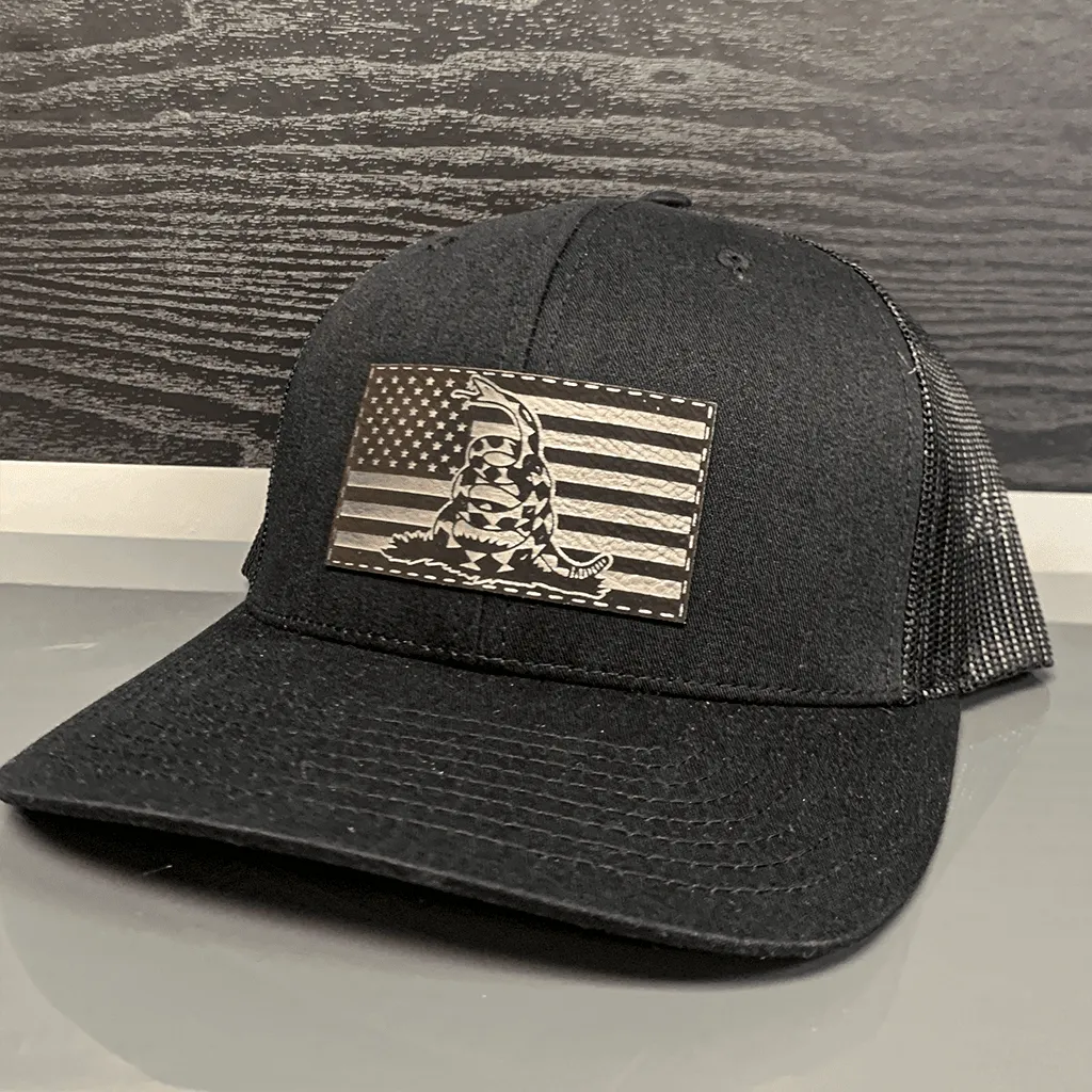 Don't Tread On Me/American Flag Patch Hat