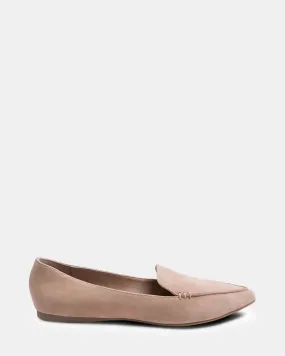 FEATHER TAN SUEDE