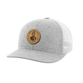 Four Score Leather Patch Hat