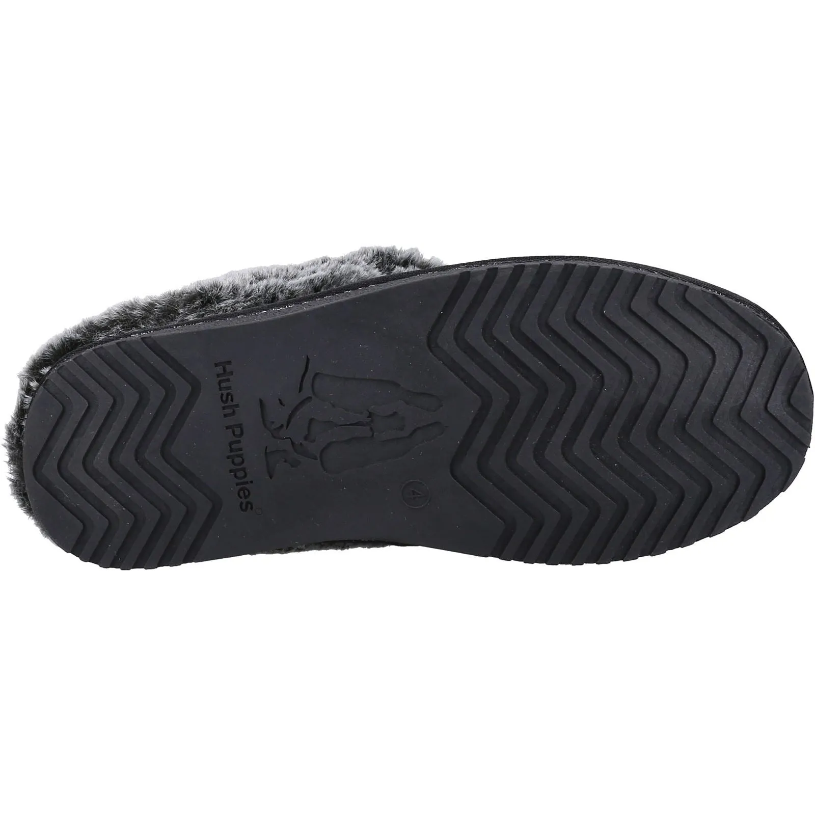 Hush Puppies Amara Suede Women's Black Slippers