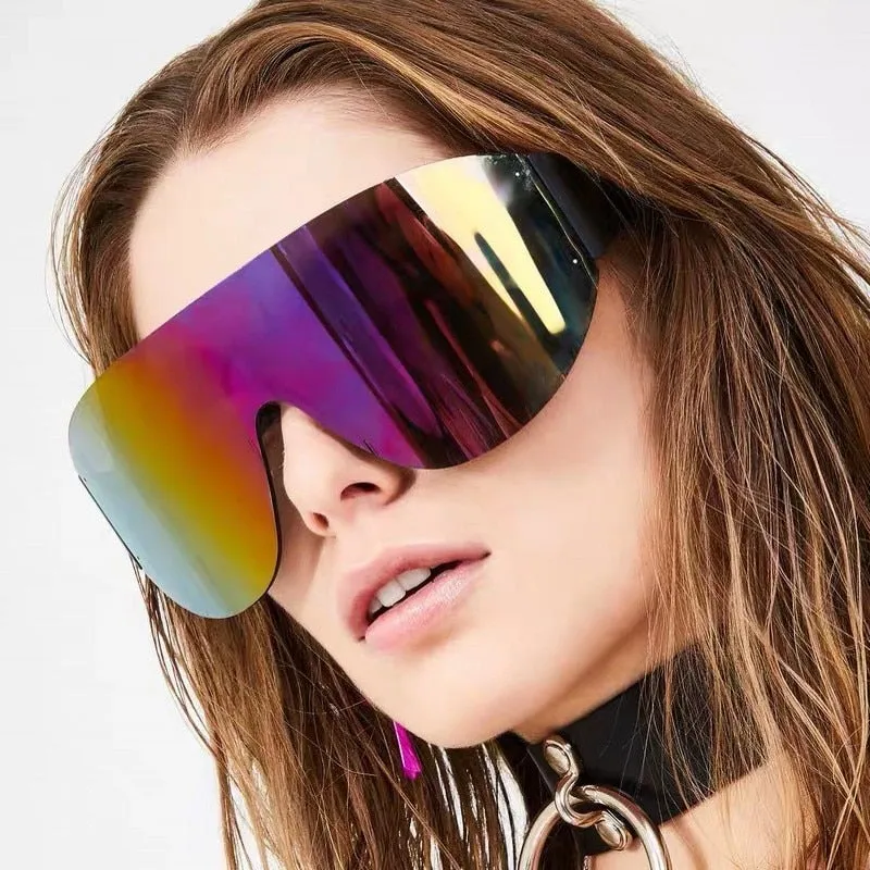 I'm Not Yours Shield Sunglasses