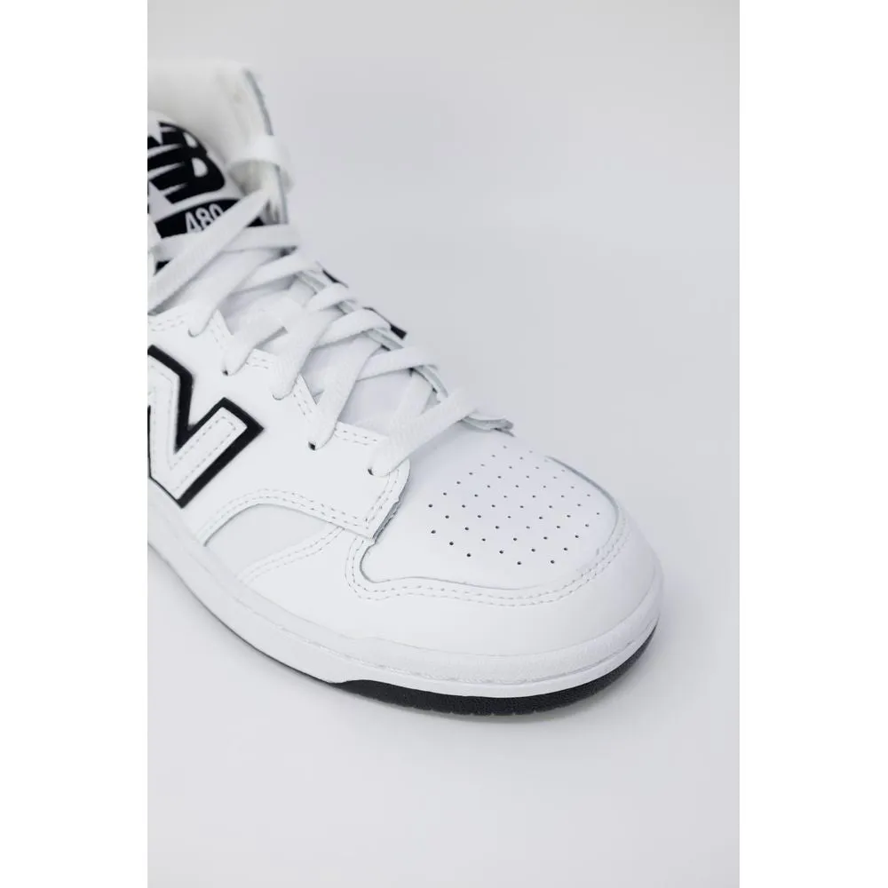 New Balance Black Leather Sneakers