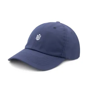 No Laying Up Custom Performance Hat | Navy w/ White Crest Logo