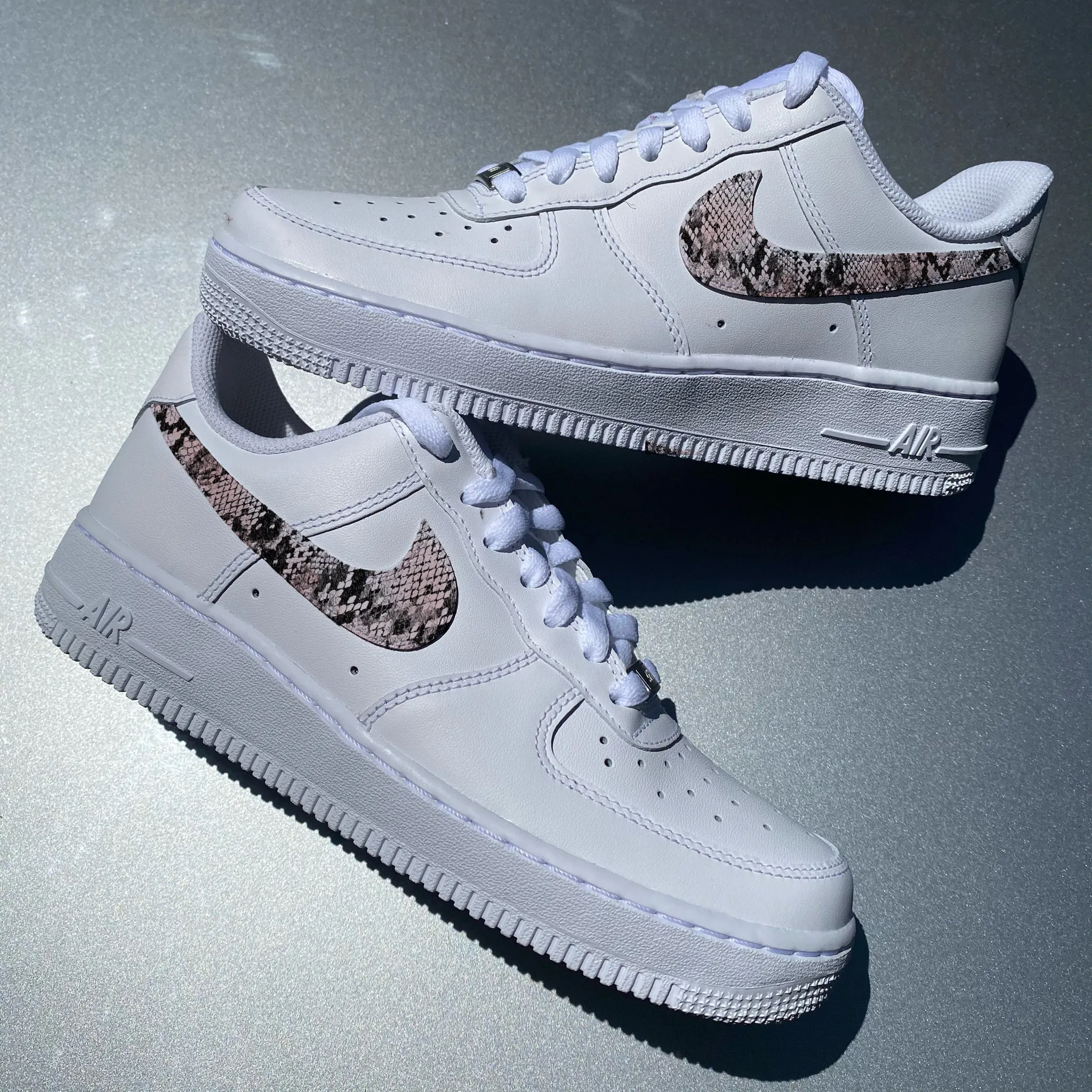 Pink Snake Skin AF1