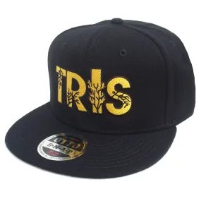 Premium Wool - Classic Logo Snapback - Black/Yellow