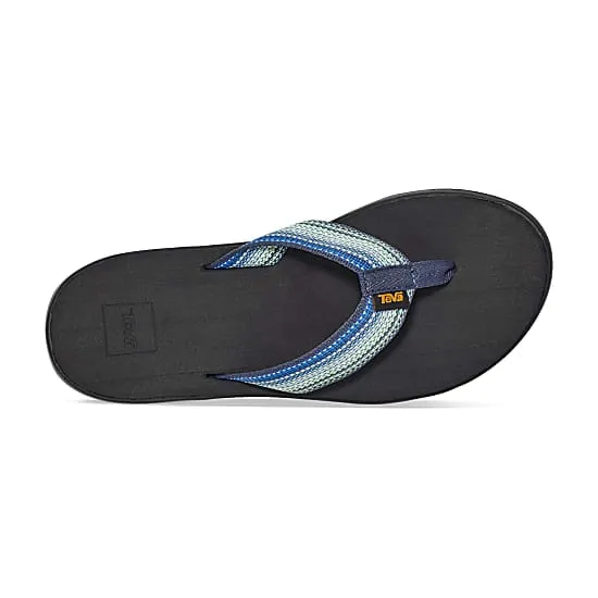 Teva Women's Voya Flips- Antiguous Navy Multi