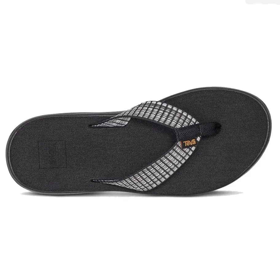 Teva Women's Voya Flips- Bar Street White