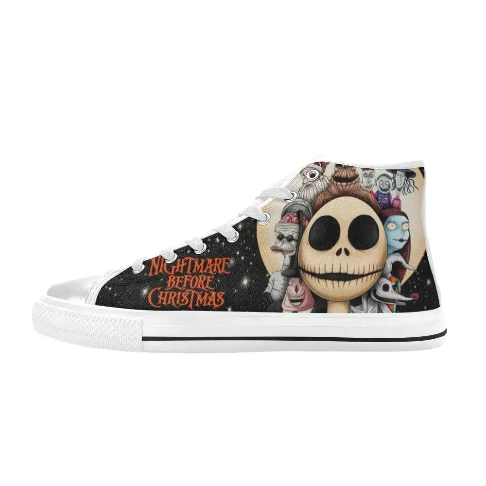 The Nightmare Before Christmas Shoes High Top Sneakers for Kids and Adults