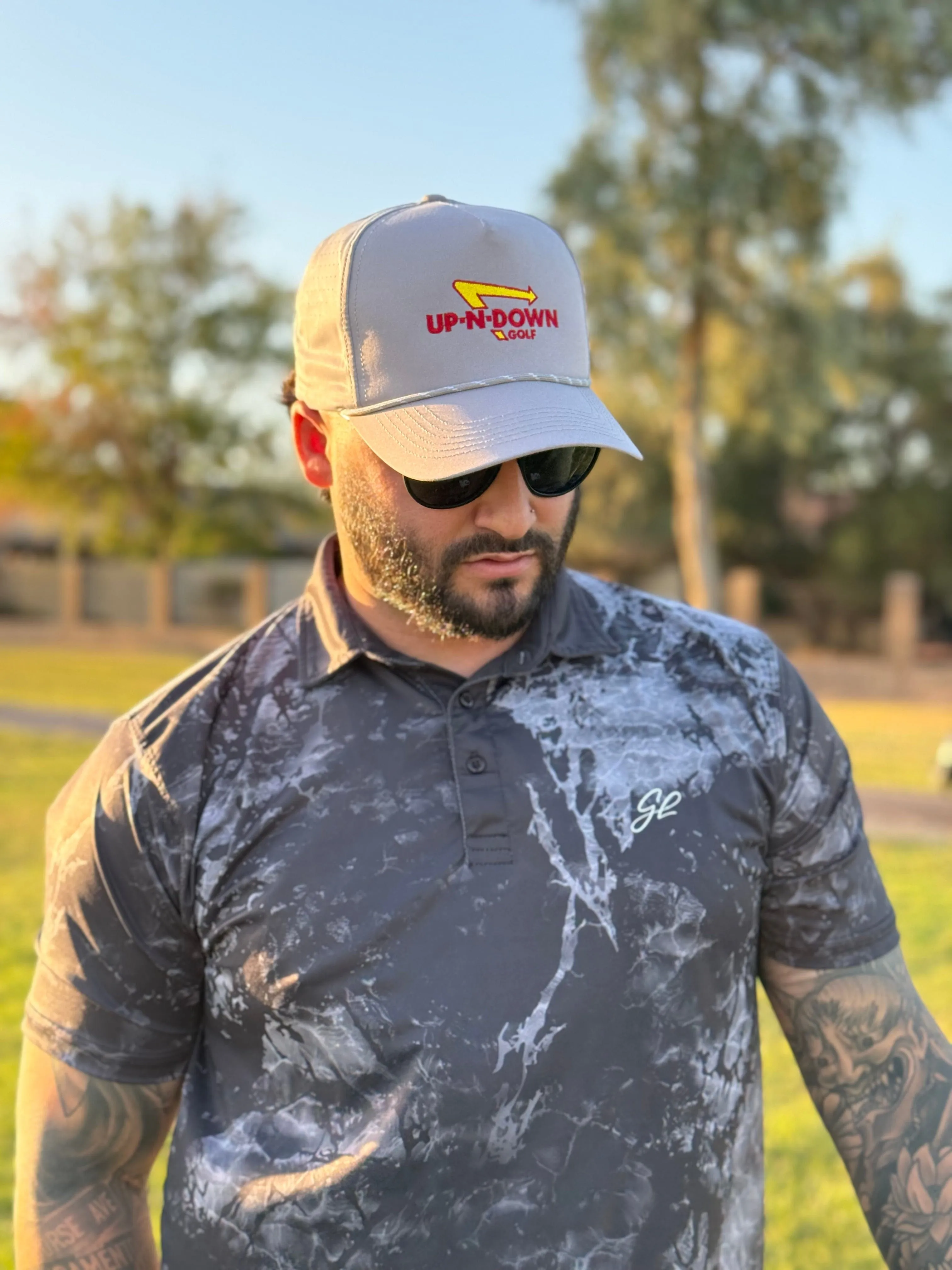 Up N Down - Performance 5-Panel Rope Hat
