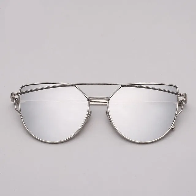 Vintage Reflective Glasses For Women