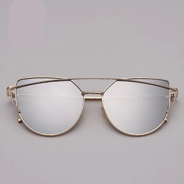 Vintage Reflective Glasses For Women