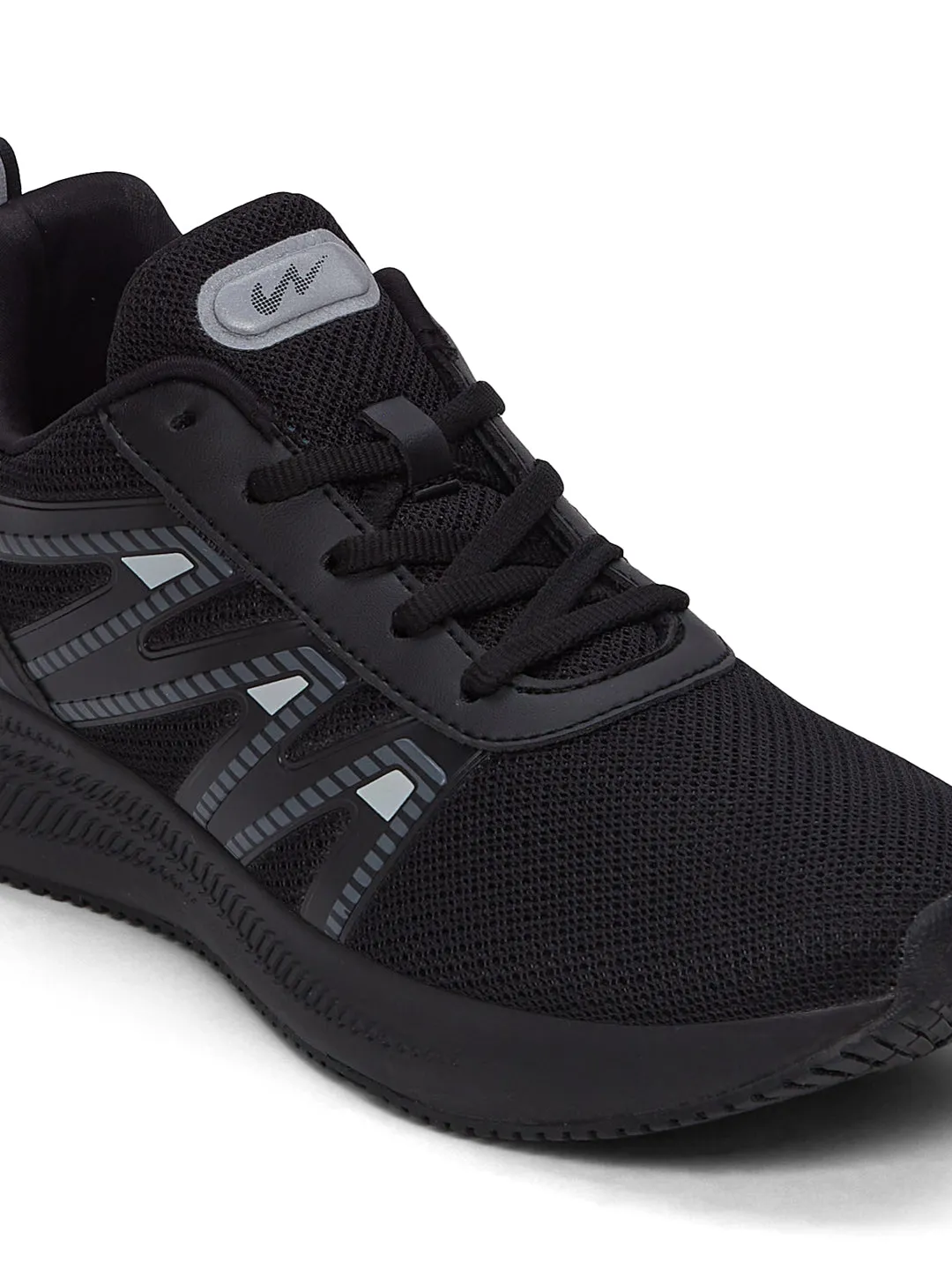 WENDIGO Black Men's Running Shoes