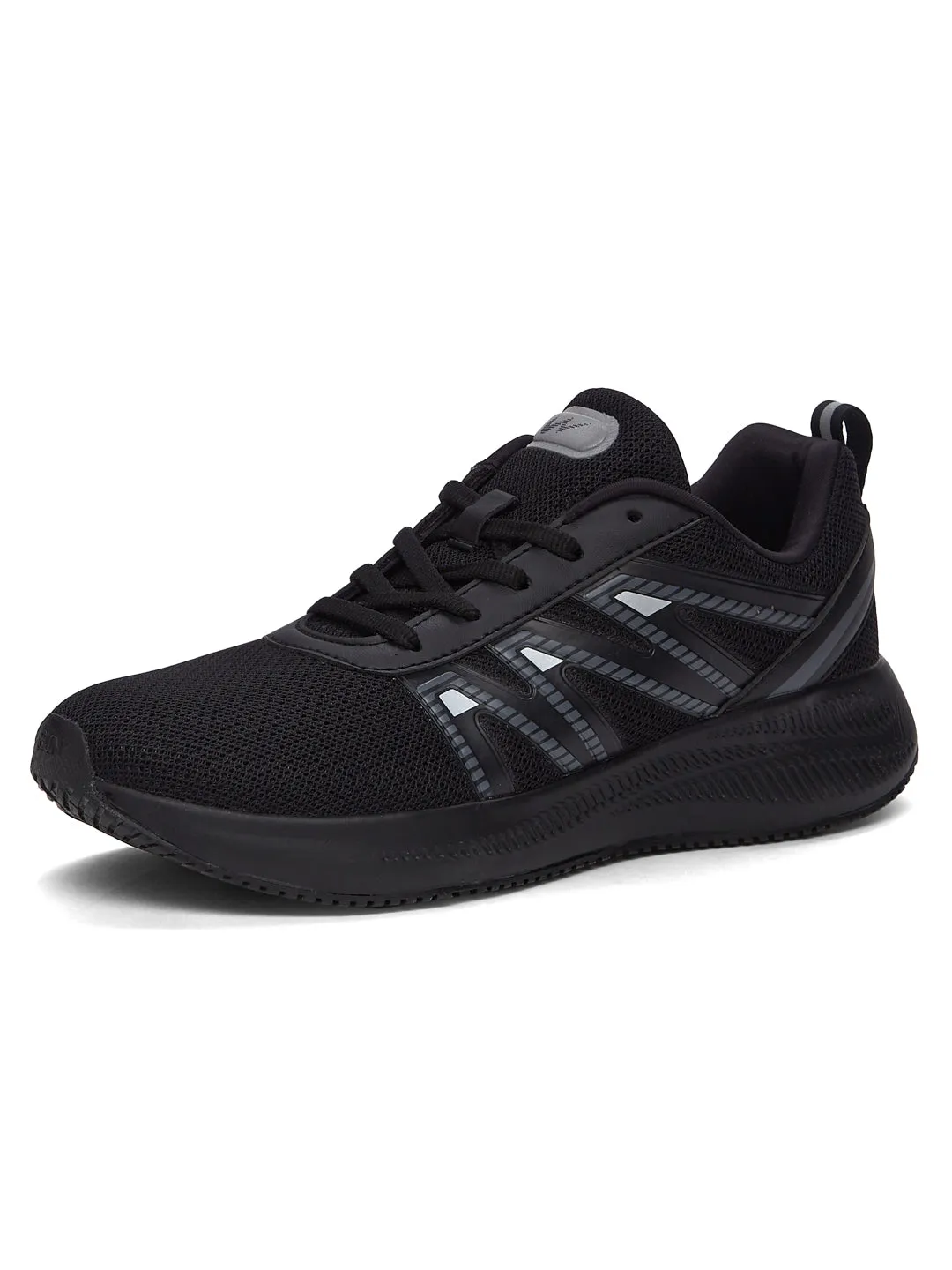 WENDIGO Black Men's Running Shoes