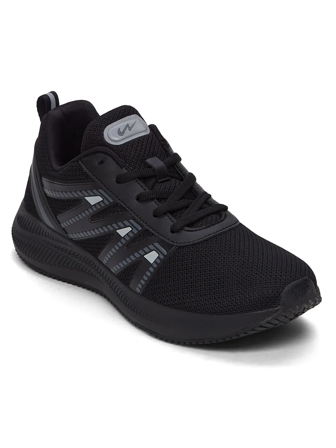 WENDIGO Black Men's Running Shoes